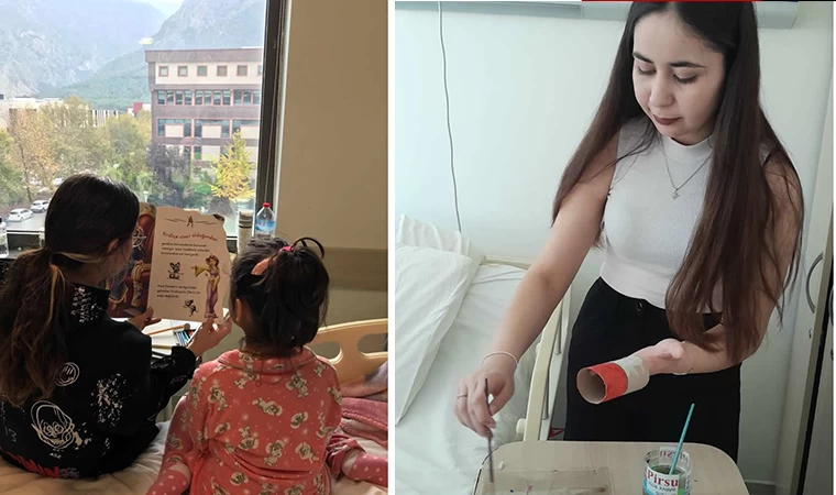 Pamukkale Üniversitesi Öğrencilerinden Çocuklara Yönelik Neşeli Etkinlik