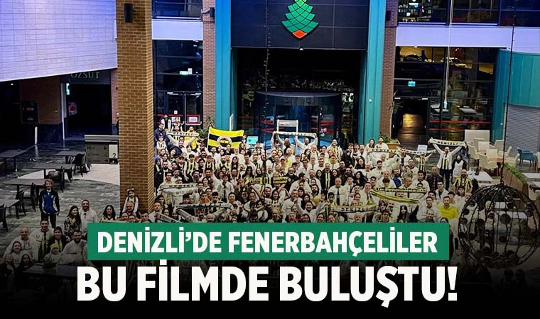 400 taraftar filmi birlikte izledi