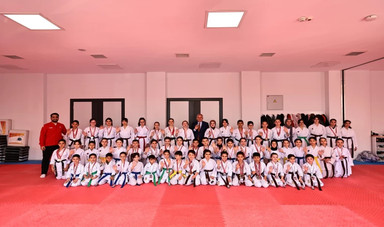 Başkan Zolan geleceğin yetenekleri ile buluştu