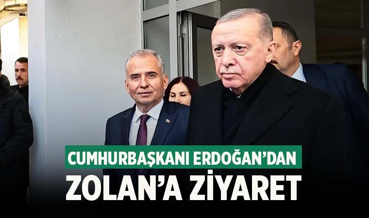 Cumhurbaşkanı Erdoğan’dan Başkan Zolan’a ziyaret
