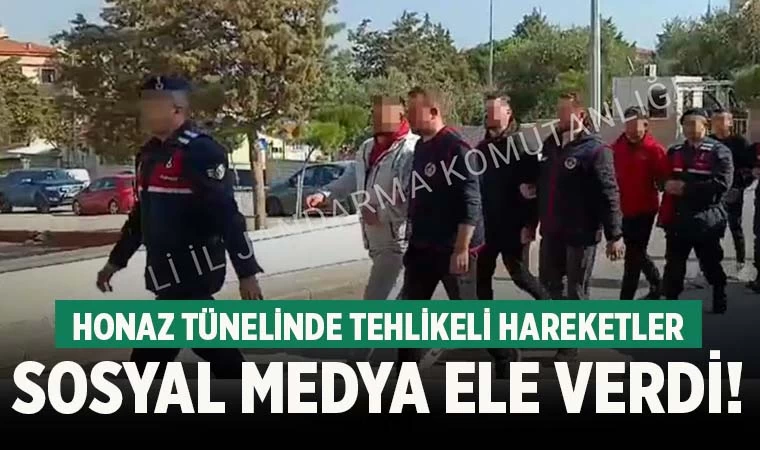 Denizli’de trafik magandalarını sosyal medya ele verdi