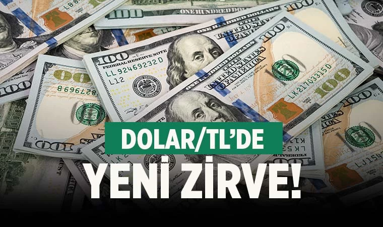 Dolarda yeni zirve!