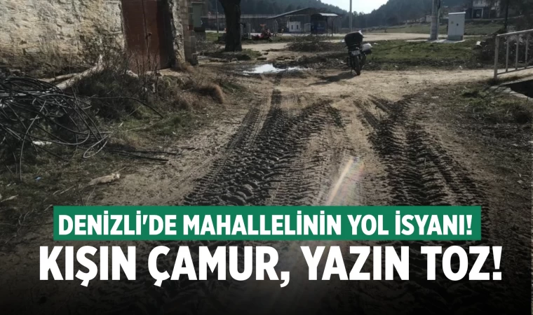 Köylünün yol isyanı! Kışın çamur yazın toz!