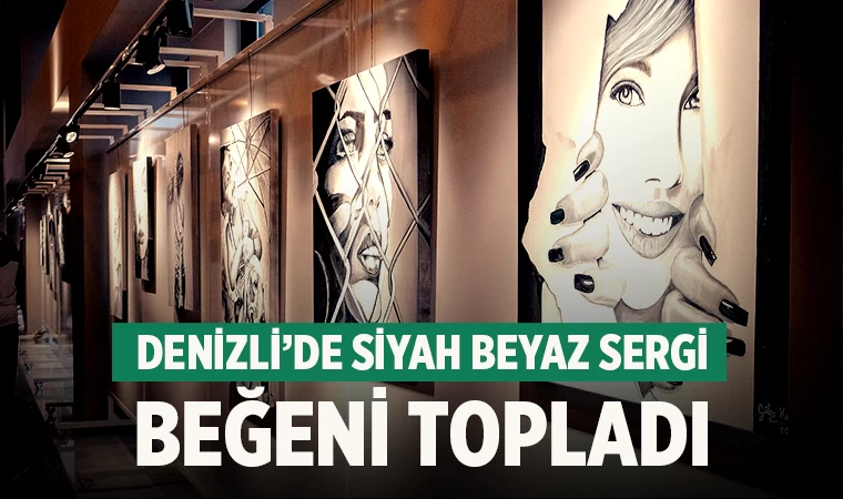 Siyah Beyaz Yağlı Boya Karma Resim Sergisi: Büyük İlgi Topladı!