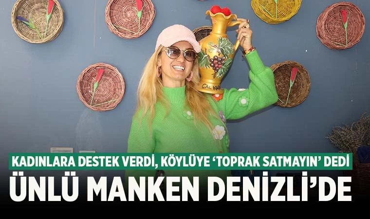 Tuğba Özay’dan Denizlili kadınlara destek!