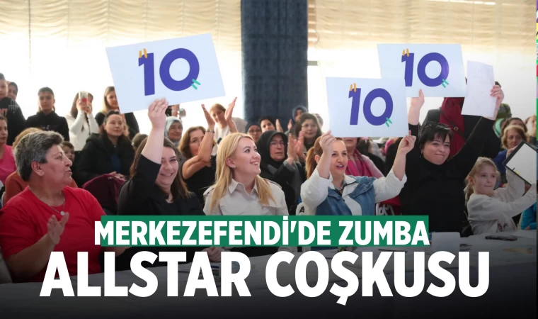 Zumba all-star yarışması renkli görüntülere sahne oldu