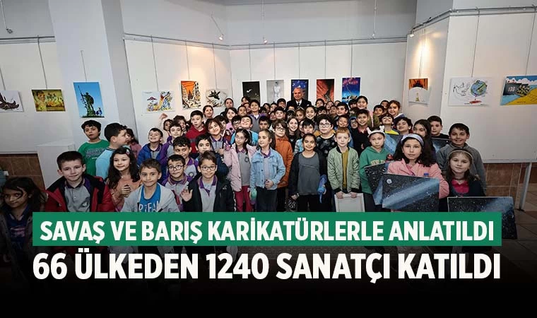 4. Uluslararası Karikatür Yarışması Sergisi ve Ödül Töreni yapıldı