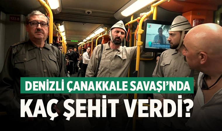 Denizli, Çanakkale Savaşı’nda kaç şehit verdi?