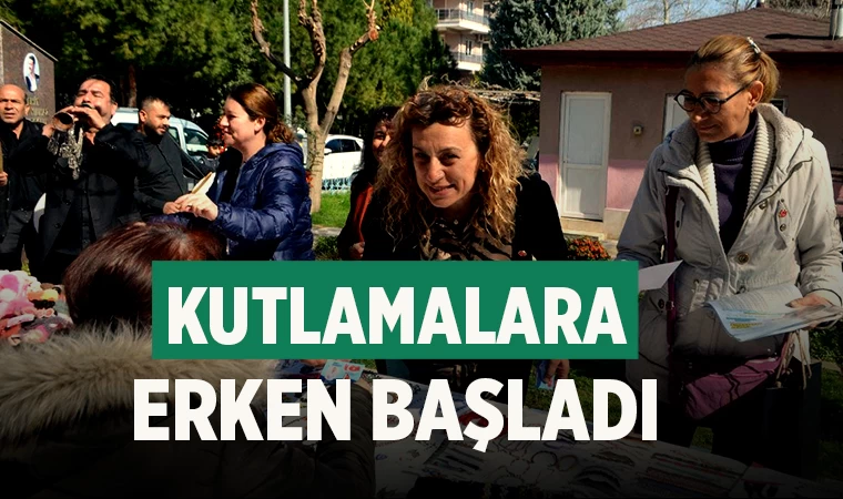 Kutlamalara Erken Başladı