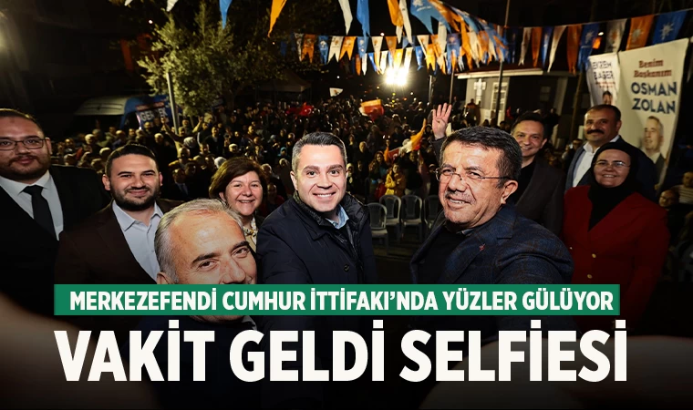 Merkezefendi Cumhur İttifakı’nda yüzler gülüyor     