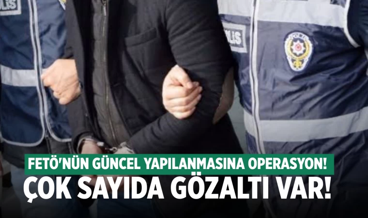 Denizli'de FETÖ'nün güncel yapılanmasına operasyon!