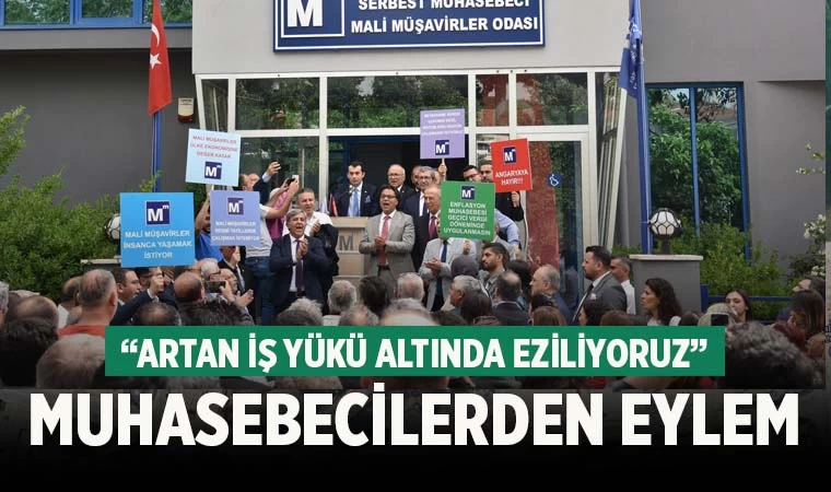 Denizli’de SMMMO’dan iş yükü eylemi