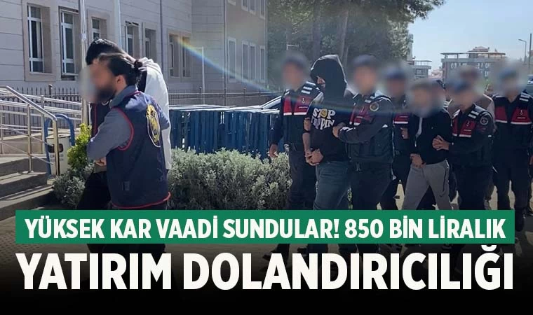 Denizli’de yatırım dolandırıcılığı! 850 bin lira