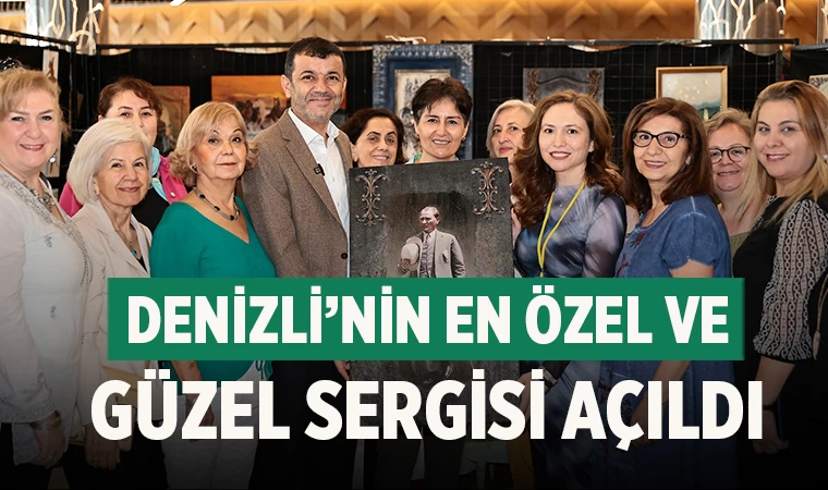 Denizli Büyükşehir Belediyesi'nden El Sanatları Sergisi