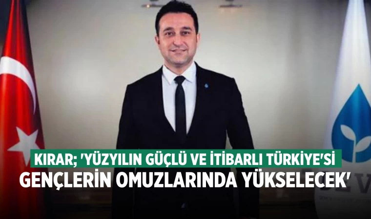 Başkan Kırar'dan 19 Mayıs mesajı