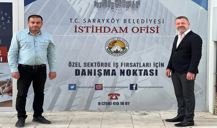 Başkan Konya’dan Sarayköy’e İstihdam Ofisi Müjdesi