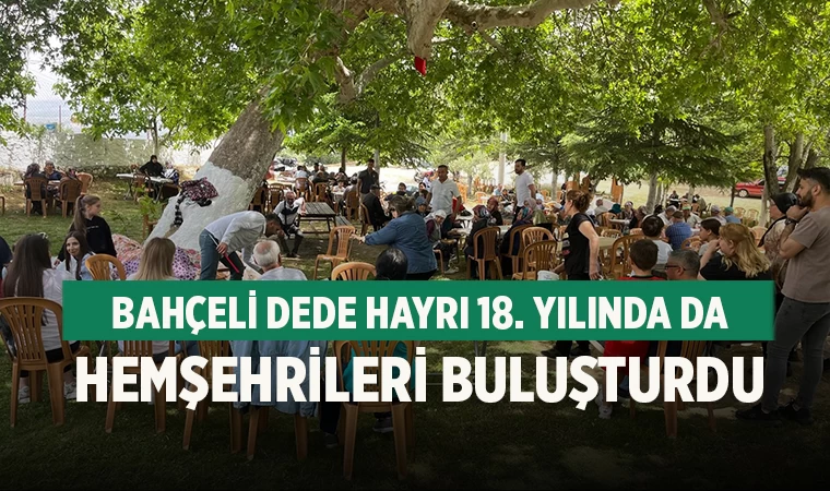 Buldan’da Geleneksel Bahçeli Dede Hayrı Coşkuyla Gerçekleştirildi