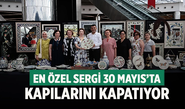 Denizli Büyükşehir Belediyesi'nin El Sanatları Sergisi Büyük İlgi Görüyor