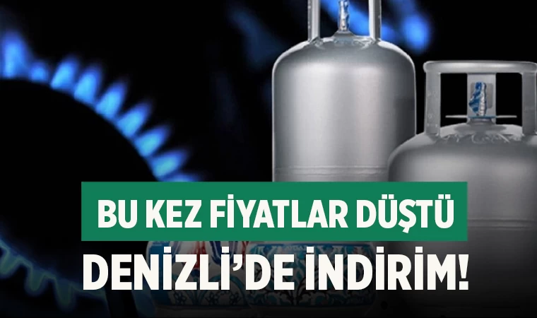 Denizli'de tüpe indirim! İşte mutfak tüpünün fiyatı...