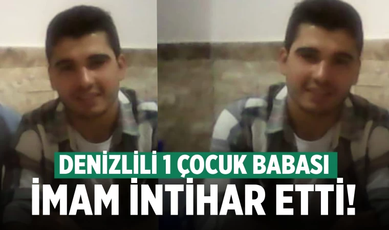 Denizlili imam intihar etti!