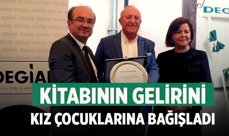 İş adamı Salgar yazdığı Kitabının gelirini kız çocuklarına bağışladı