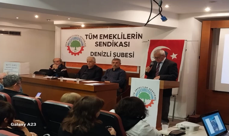 Tüm Emeklilerin-Sen Denizli Şubenin 1.Olağan Genel Kurulu
