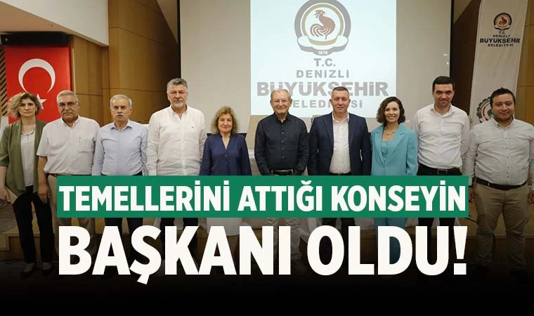 27 yıl önce temellerini attığı konseyin başkanı oldu