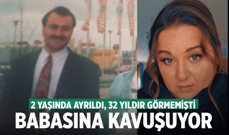 Alman kadın, 32 yıldır görmediği Denizlili babasına kavuşuyor!