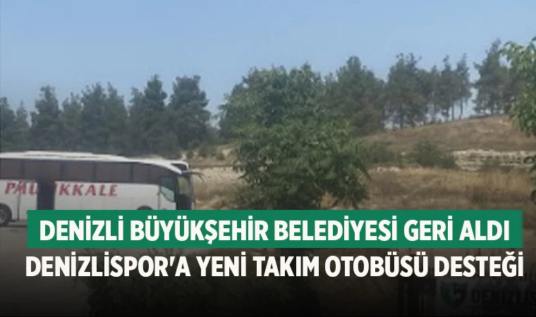 Büyükşehir Belediyesi'nin Geri Aldığı Otobüsün Yerine Bababalım'dan Denizlispor'a Destek