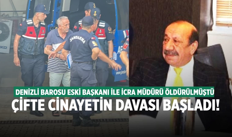 Denizli Barosu eski Başkanın öldürüldüğü cinayetin duruşması ertelendi