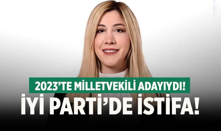 Denizli İYİ Parti'de Milletvekili adayı istifa etti