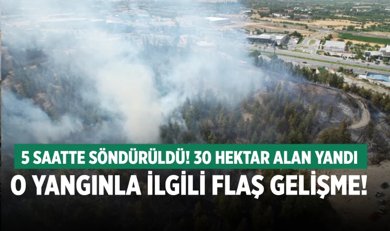 Denizli'de şehir merkezindeki yangınla ilgili flaş gelişme! 3 kişi gözaltında