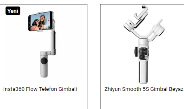 Telefon Gimbal ile Video Çekimleri