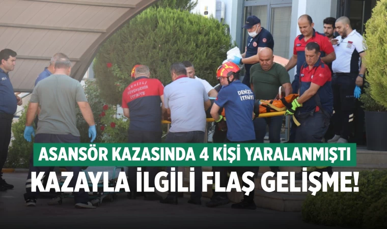 4 kişinin yaralandığı asönsör kazasıyla ilgili flaş gelişme
