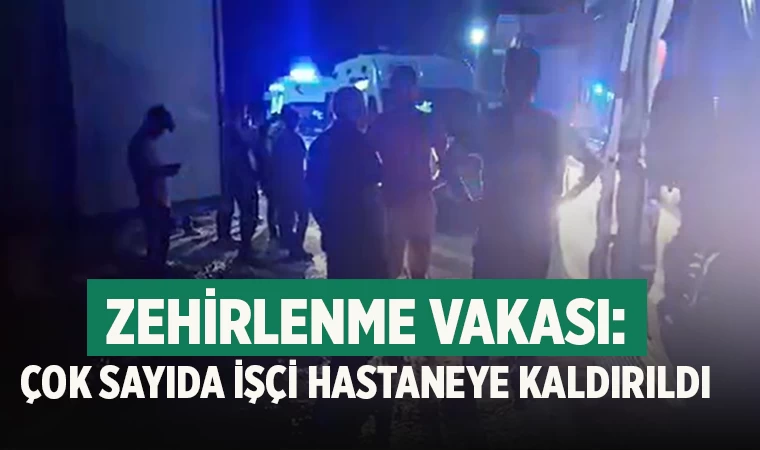 Aydın-Denizli Otoyolu Şantiyesinde Zehirlenme Vakası: Çok Sayıda İşçi Hastaneye Kaldırıldı