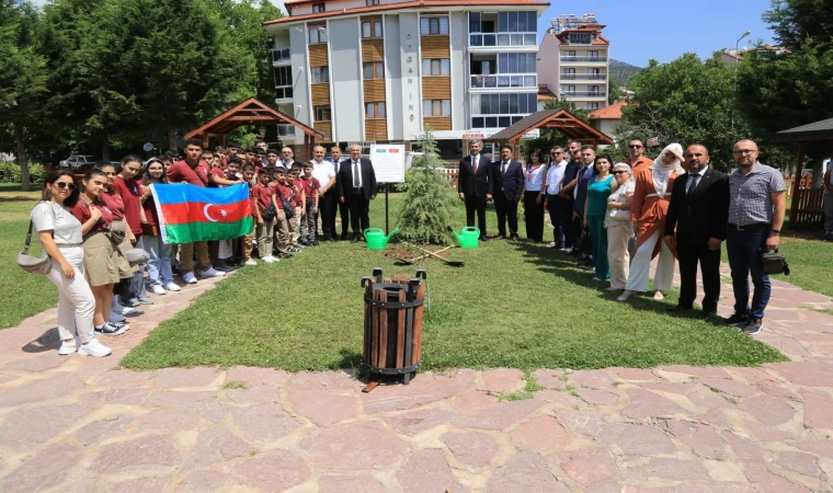 Çameli Belediye Başkanı Cengiz Arslan, Azerbaycan Heyetini Ağırladı