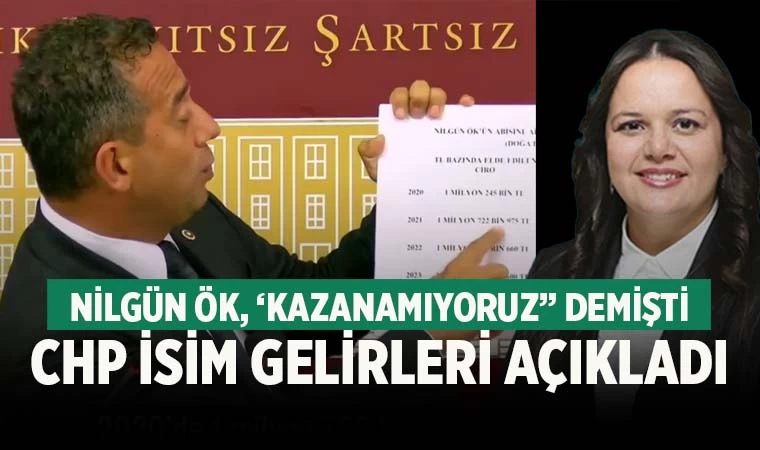 CHP'li Başarır, Denizli Milletvekilinin şirketlerinin kazançlarını paylaştı