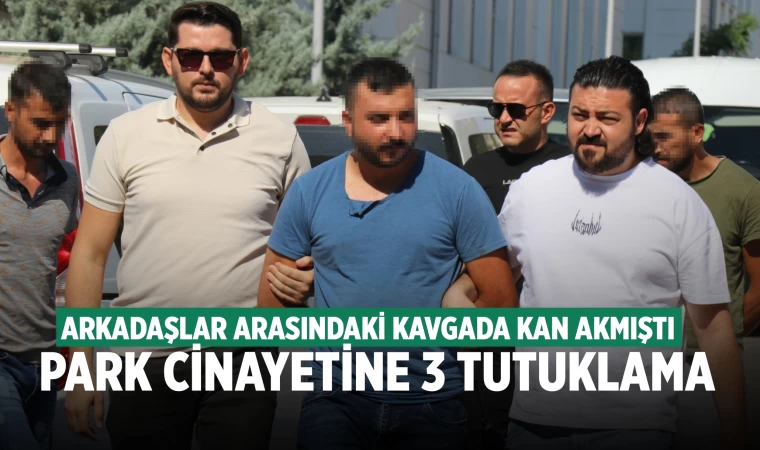 Denizli'de parkta işlenen cinayetin 3 zanlısı tutuklandı