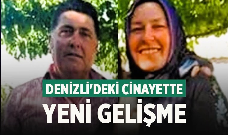 Denizli'deki cinayette yeni gelişme