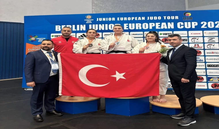 Milli Judocu Sümeyye Kaya'dan Berlin'de Gümüş Madalya