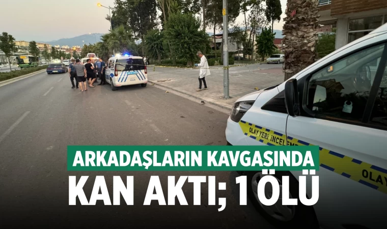 Parktaki kavgada kan aktı! 1 kişi öldü