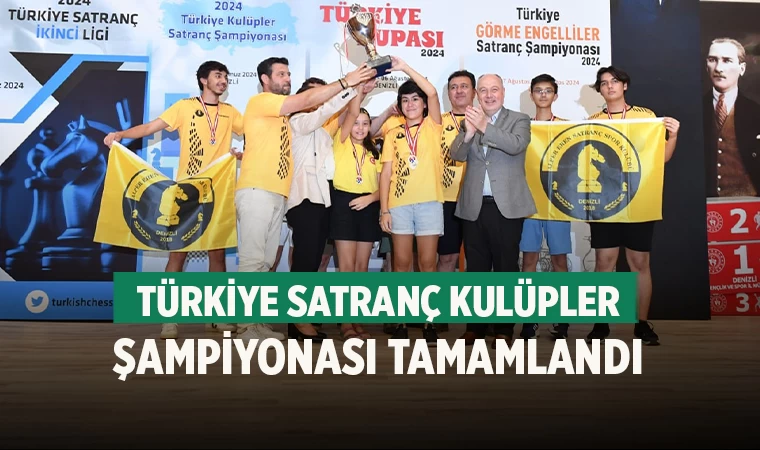 Türkiye Satranç Kulüpler Şampiyonası tamamlandı