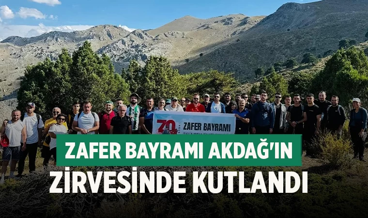 Akdağ Zafer Yürüyüşü'nün 27'ncisi Gerçekleştirildi