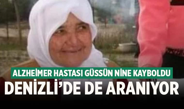 Alzheimer hastası yaşlı kadın kayboldu
