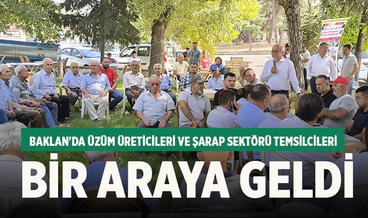 Baklan'da Üretici ve Sanayici Buluşması