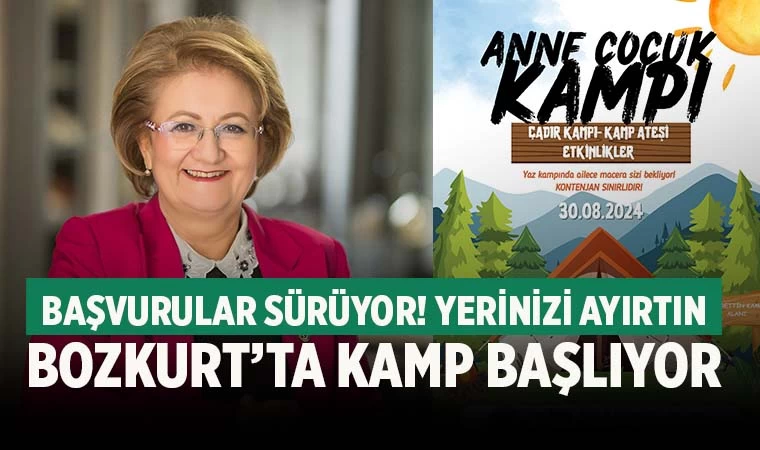 Bozkurt'ta anne çocuk kampı başlıyor