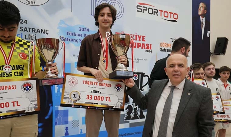 Denizli’de Satranç Türkiye Kupasında kazananlar belli oldu