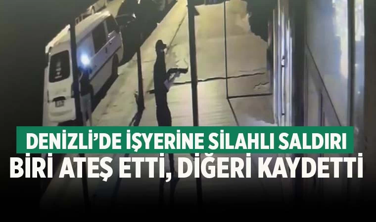 İşyerine pompalı tüfekle saldırı!