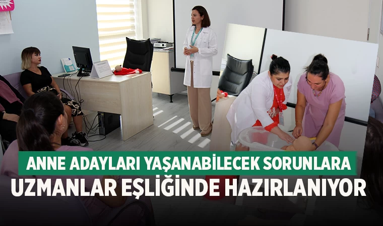 Pamukkale’de Anne Adaylarına Gebe Bilgilendirme Eğitimi