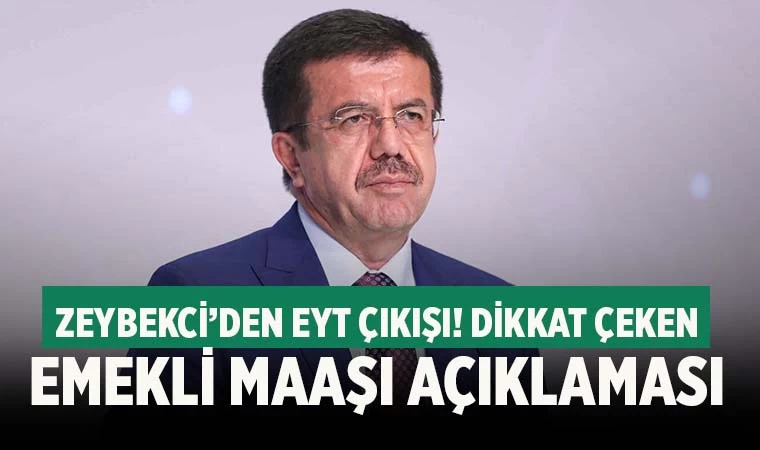 Zeybekci’den flaş emekli maaşı çıkışı